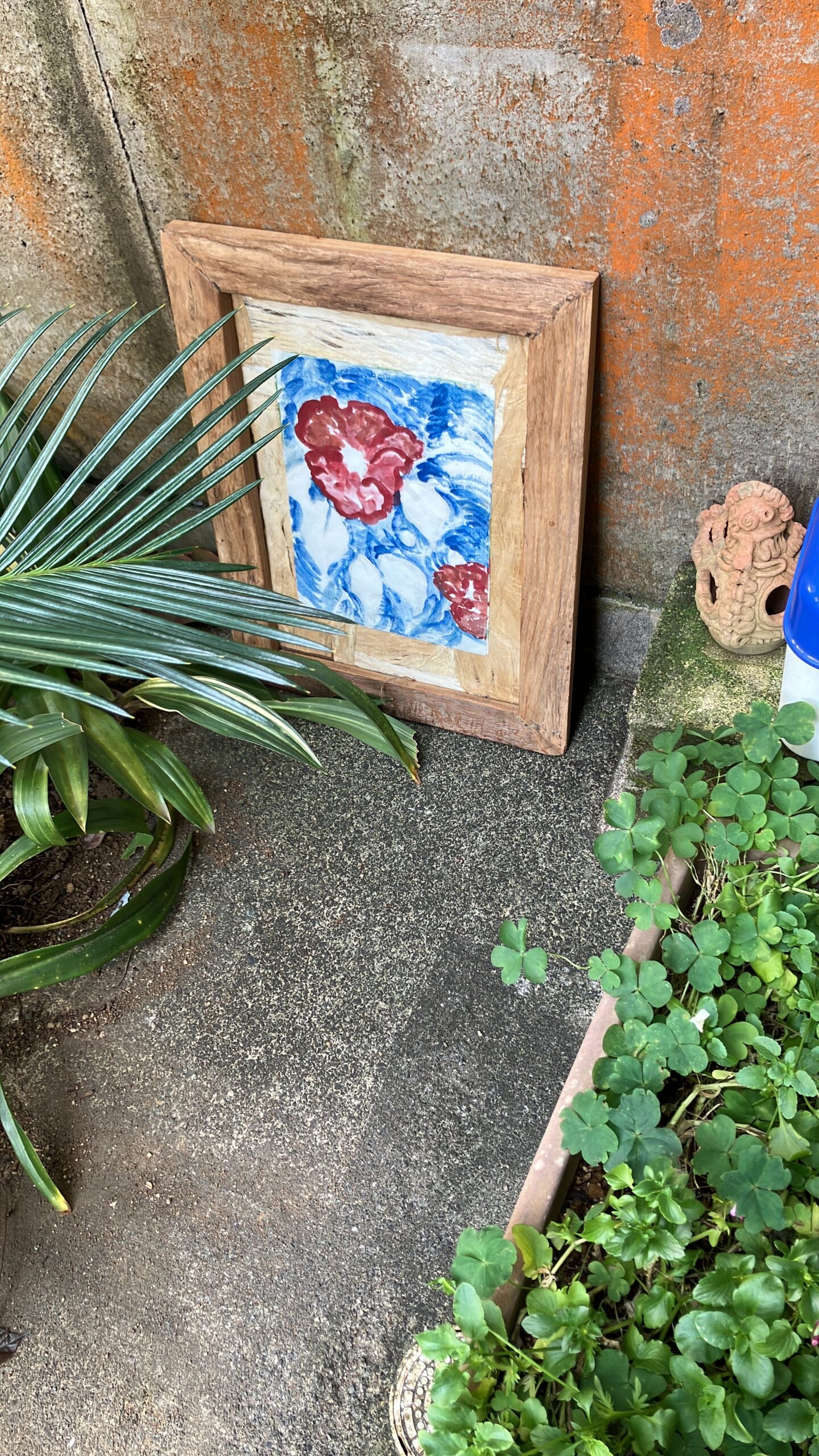 ギャラリー雅、玄関に展示。