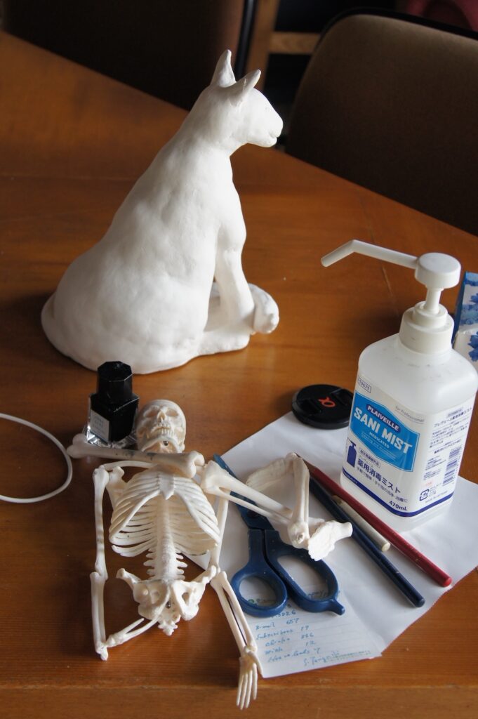 Bronze clay, Gallery MIYABI, INSIDE